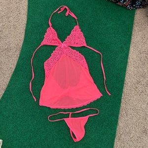 NWOT Sexy Lingerie and Thong